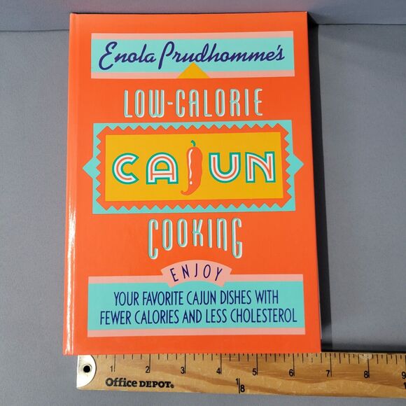 Enola Prudhomme's Low-Calorie Cajun Cooking Book Enola Prudhomme Paperback 1991 - Picture 12 of 15